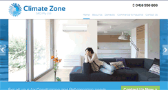 Desktop Screenshot of climatezone.com.au